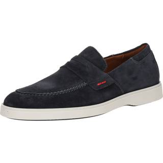 LLOYD Herren Slipper blau Velours