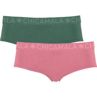 Meisjes 2-pack Briefs Effen