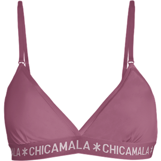 Meisjes 1-pack Triangle Top Effen