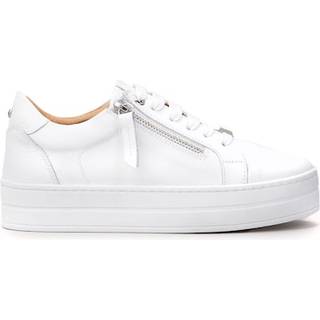 Moda in Pelle Moda In Pelle Abbiy Chunky Slab Sole Side Zip Lace Up Trainers