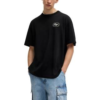 T-shirt med loose fit i bomuld med racerløbsinspireret logo