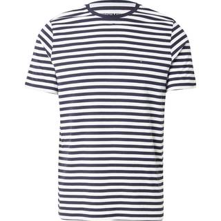 Fynch-Hatton Herren T-Shirt blau gestreift