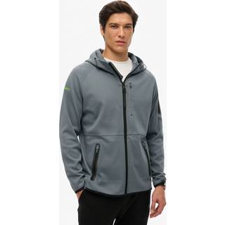Superdry Tech Logo Zip HættetrøjeMiddel