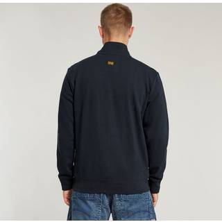 Nifous Half Zip Sweater - Dark blue - Men