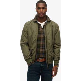 Superdry Superdry Green Lightweight Ma1 Bomber 100% Cotton Jacket