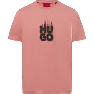 HUGO Dalayer T Shirt Pink