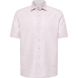 MODERN FIT Linen Shirt in ecru plain