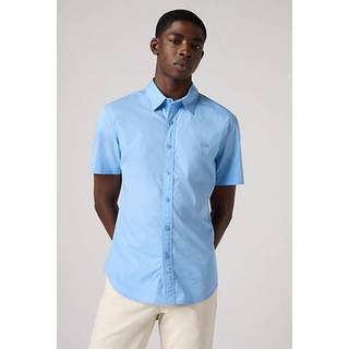 Short Sleeve Battery Housemark Slim Fit Shirt