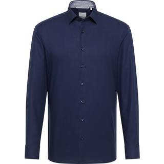 SLIM FIT Original Shirt in navy plain
