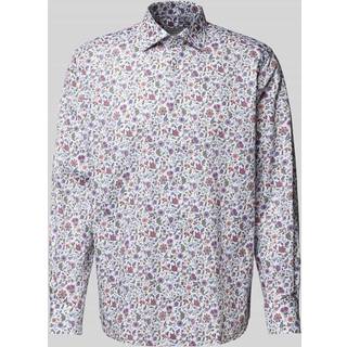 COMFORT FIT Shirt in lavender printed