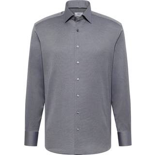 MODERN FIT Shirt in anthracite structured