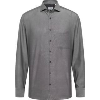 MODERN FIT Shirt in anthracite plain