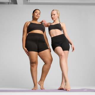 Women&#39;s Puma MOVE 5&#34; Biker Shorts, Black, Size 3XL, Clothing - Black - 3XL