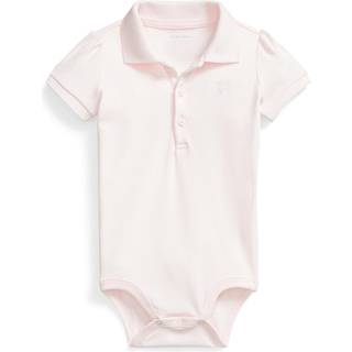 Polo Ralph Lauren Polo Ralph Lauren Pink Baby Girls Soft Polo Bodysuit