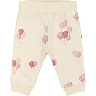The New Siblings GOTS Nola Joggingbukser White Swan 68 cm  Creme  68 cm  kvinde