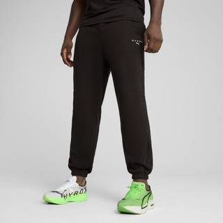 Men&#39;s Puma x HYROX Fleece Sweatpants, Black, Size M, Clothing - Black - M