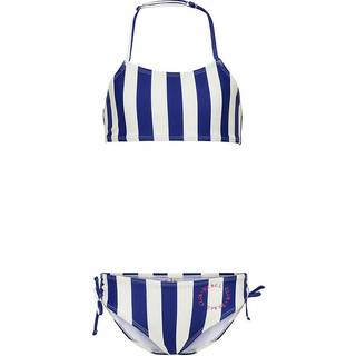 KIDS ONLY KOGHOLIDAY ROUCHING BIKINI SET ACC - Blå