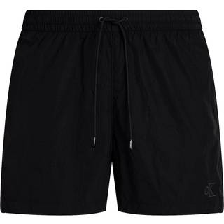 Medium Drawstring Swim Shorts - CK Soft Nylon - Blue - S