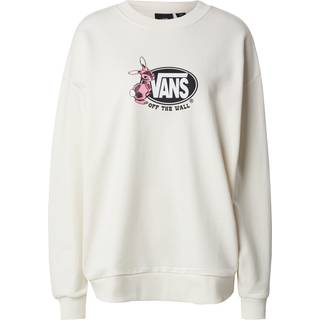 Vans - Follow Crew Sweatshirt, Woman, White, Size: M - White - M