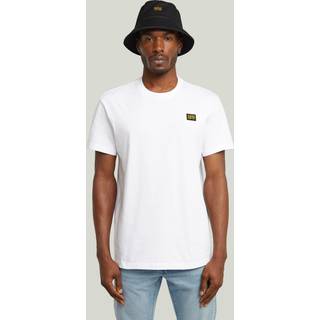 Label Badge Regular T-Shirt - White - Men