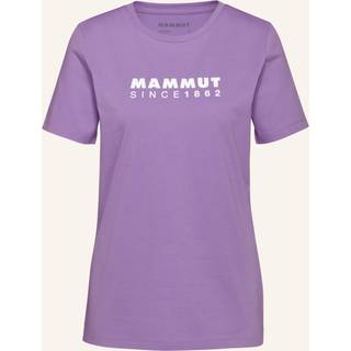 Mammut Women's Core T-Shirt Logo Funktionsshirt Damer størrelse XS farve lilla