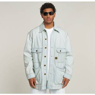 Oversized Chore Jacket - Light blue - Men