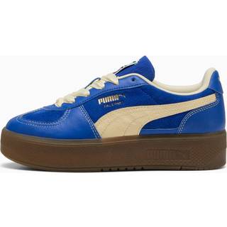 Women's Puma Palermo Elevata CF Sneakers, Blue, Size 37.5, Shoes - Haute Coffee - 37.5