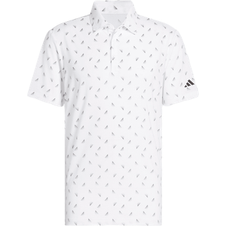Adidas Ult. 365 Printes Mesh Polo L WHITE/BLACK