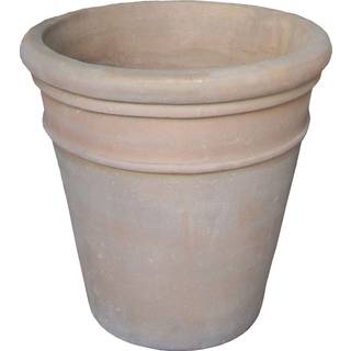 Stockport Krukke - Krukke, Terracotta, Brun Sæt Af 4, Drænhul I Bunden