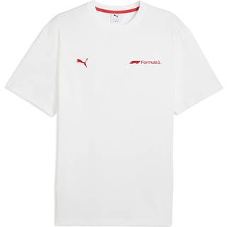 Men&#39;s Puma F1Â® ESS+ Relaxed Graphic T-Shirt, White, Size XXL, Clothing - White - XXL