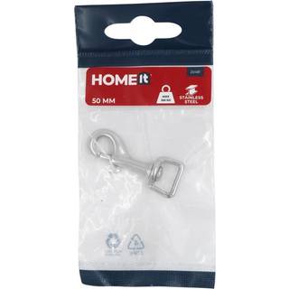 HOME It® Karabinhage 50 mm rustfrit stål