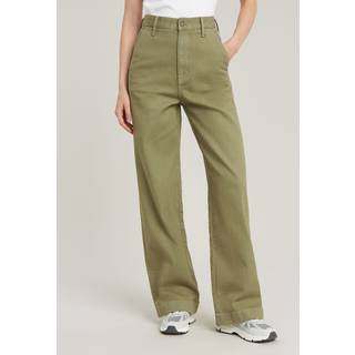Deck 2.0 High Loose Chino - Green - Women