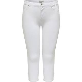 Carwilly Mellemhøj Talje Capri Skinny Fit Jeans