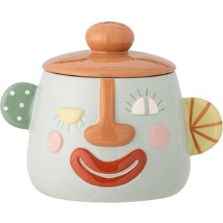 Bloomingville Sylvie krukke med låg Ø12 cm Flerfarvet