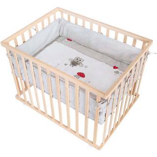 Roba Kravlegård med Hjul, Adam & Owl Wood