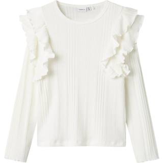 NAME IT Flæse Bluse Tilde Cloud Dancer