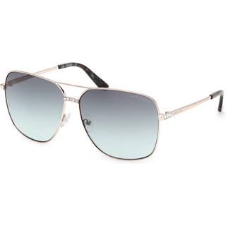 Guess by Marciano Kvinde GM00022 32B Solbriller Metal Guld Røg Firkantet Normal