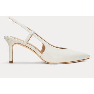 Lauren Ralph Lauren Lauren Ralph Lauren Khloe Slingback-hæle i læder