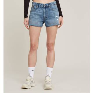 True Denim Shorts Raw Edge - Medium blue - Women