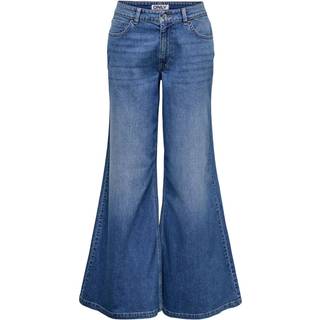 Onlcalifornia Mellemhøj Talje Wide Leg Fit Jeans