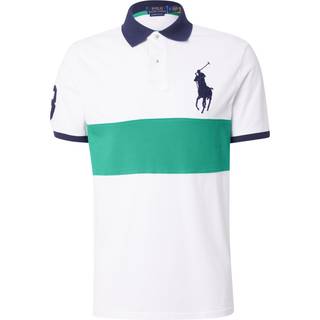 Polo Ralph Laurentil mænd. 710969619001 Polo Logo hvid (L), Casual, Bomuld, Korte ærmer