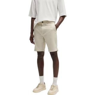 BOSS Orange Herren Shorts beige Slim Fit