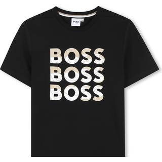 BOSS BOSS Black Triple Logo Short Sleeve T-Shirt