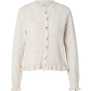 Letty On Frill Cardigan, Birch, S