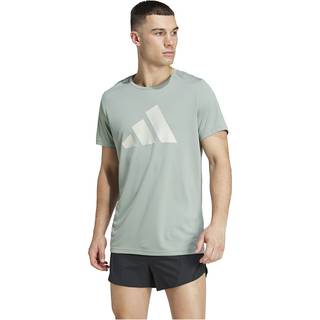 adidas Run It Tee Funktionsshirt Herrer størrelse M farve grå