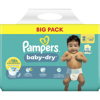 Pampers Baby Dry Mini Big Pack bleer str. 2, 4-8 kg