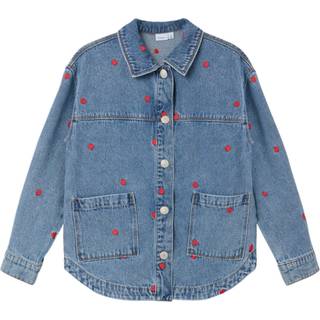 Broderet Denimjakke
