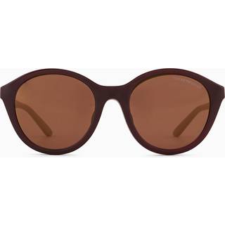 Emporio Armani Børn EK4005U 62751W Solbriller Injiceret Rosa Transparent Rund Normal