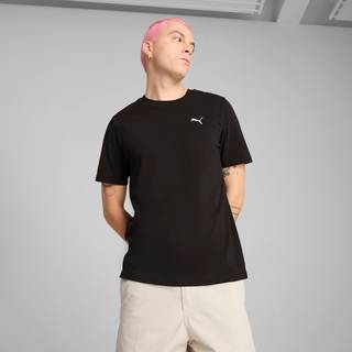 Men's Puma WARDROBE Essentials T-Shirt, Black, Size S, Clothing - Black - S
