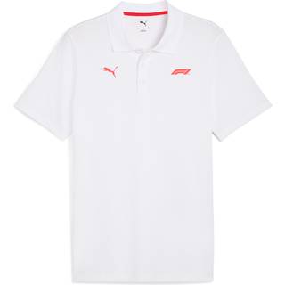Men&#39;s Puma F1Â® Essentials Polo T-Shirt, White T-Shirt, Size XL T-Shirt, Clothing - White - XL